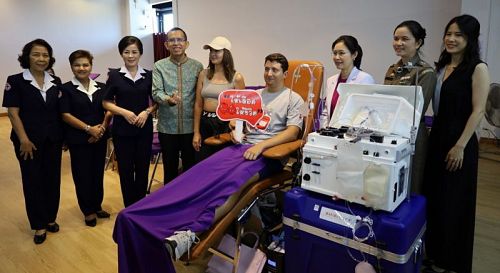 Сдача крови для медиков Пхукета прошла в Limelight. Фото: PR Phuket