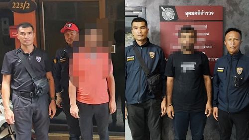 Два иностранца с годовым оверстэем арестованы в Патонге. Фото: Phuket Immigration
