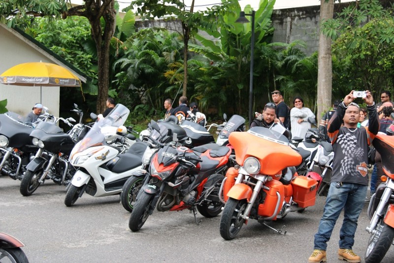 Байкеры Пхукета провели мотопробег в Краби