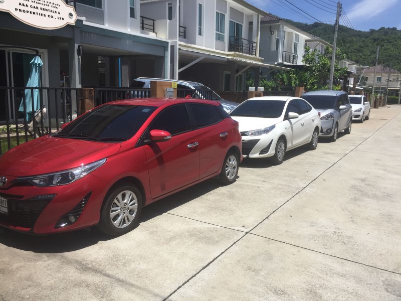 car rental phuket. Orange car