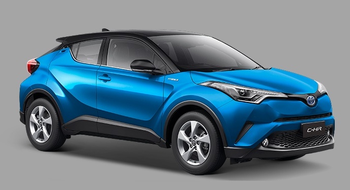 Гибрид класса В: Toyota обновила кроссовер C-HR