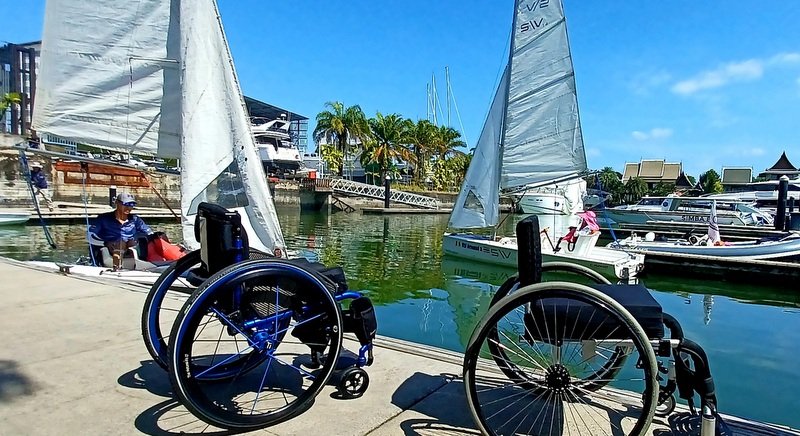 Пхукетские яхтсмены-паралимпийцы надеются увидеть Лос-Анджелес