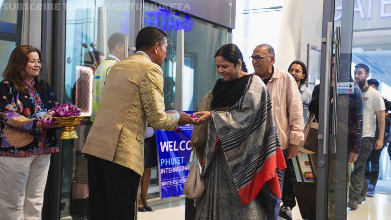 Пхукет принял первый прямой рейс Air India из Дели