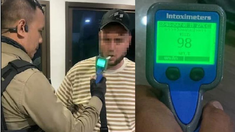 Россиянин арестован за вождение в пьяном виде в Патонге