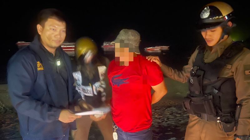 Житель Пхукета арестован за ночное проникновение на виллу иностранца
