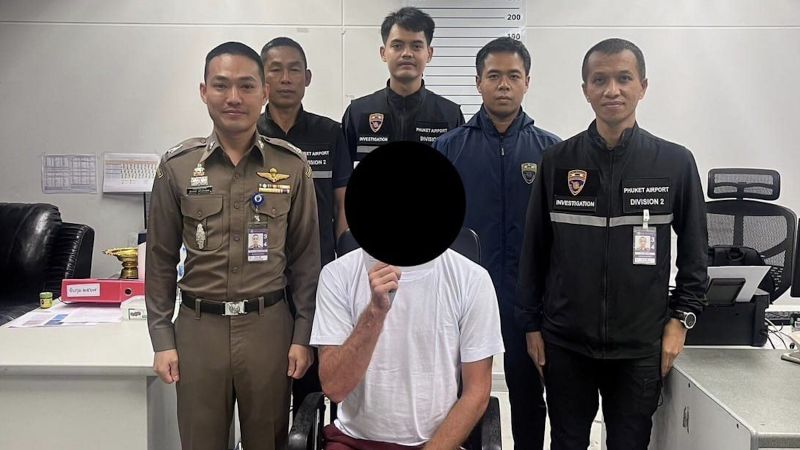 Россиянина арестовали за оверстэй на Пхукете. Фото: Phuket Immigration Checkpoint