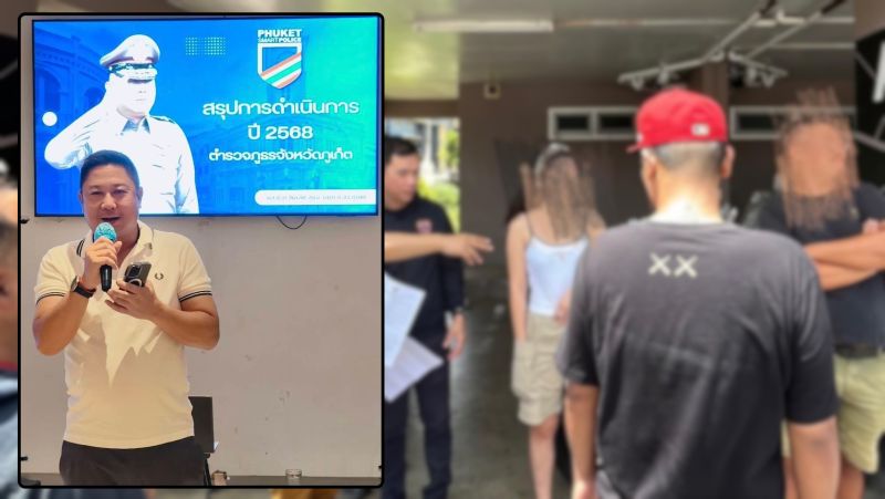 Полиция Пхукета отчиталась о борьбе с нарушениями закона иностранцами