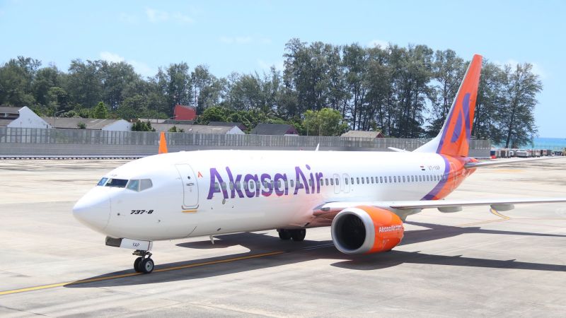 Авиакомпания Akasa Air начала ежедневные полеты на Пхукет