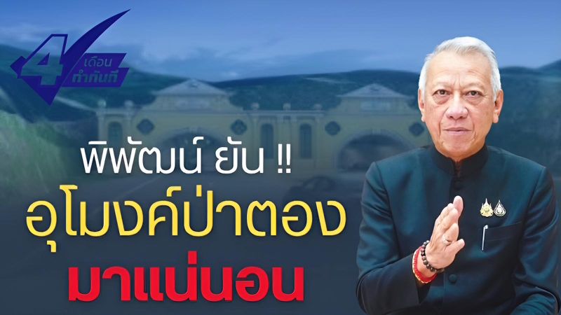 Министр транспорта пообещал не трогать тоннель в Патонг