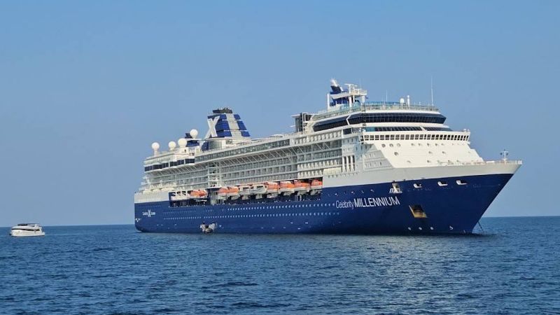 Круизный лайнер Celebrity Millennium заглянул на Пхукет