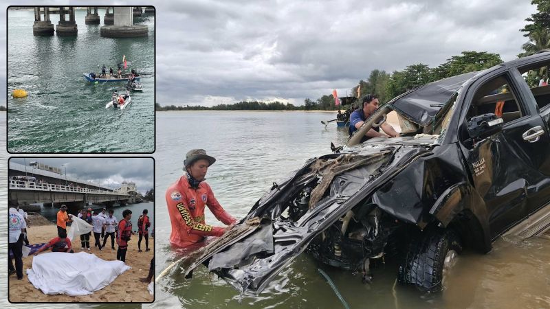 Пикап самоубийцы с моста Сарасин достали из-под воды